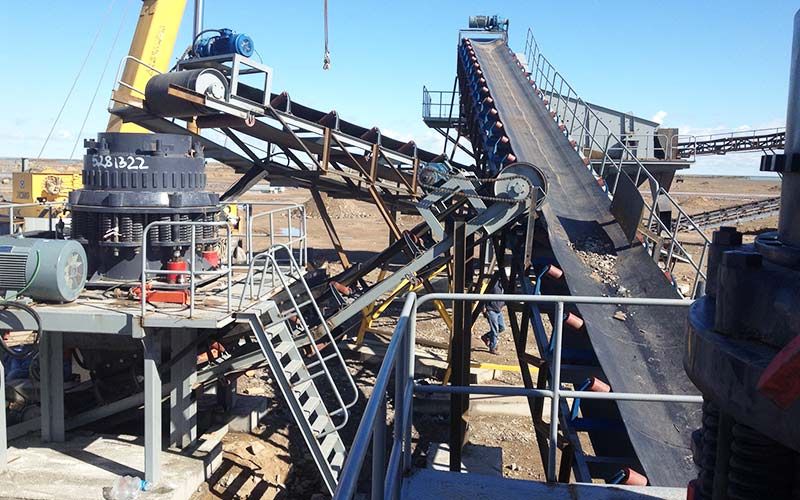 山東威?；◢弾r破碎生產(chǎn)線