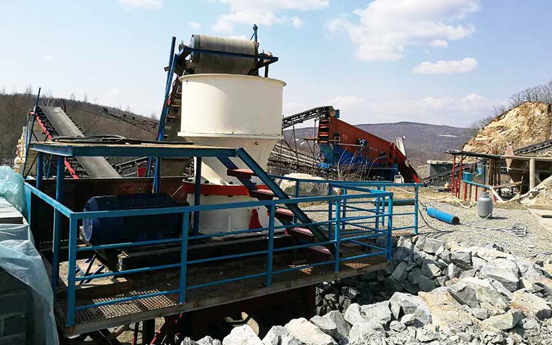 山東萊州市破碎生產線