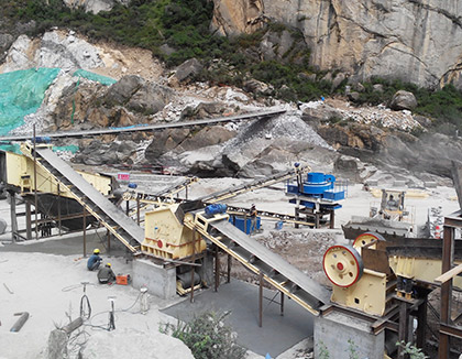 河南三門峽河卵石制砂生產(chǎn)線