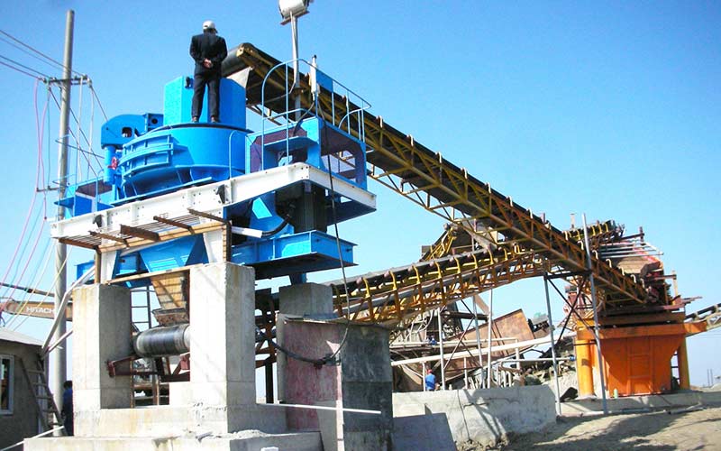 山東青島制砂生產(chǎn)線-河南紅星機(jī)器