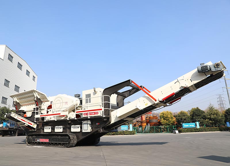 履帶式移動破碎站