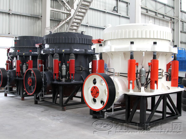 液壓圓錐式破碎機(jī)生產(chǎn)車(chē)間