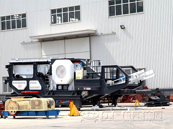 鄂式破碎機移動式破碎站