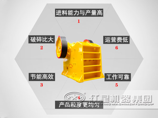 顎式破碎機(jī)優(yōu)勢(shì)