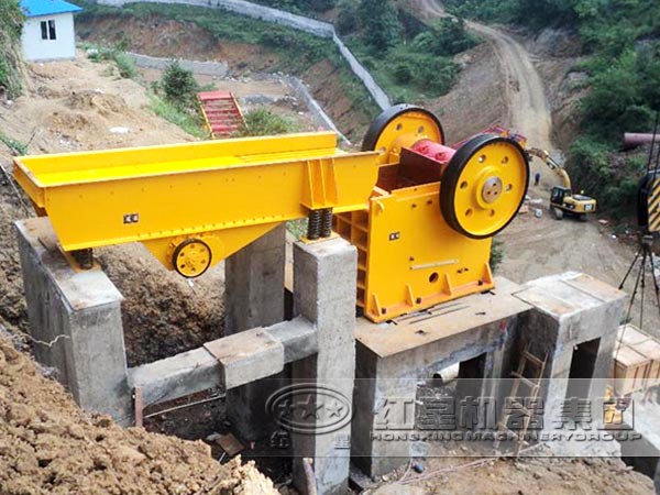 顎式破碎機安裝