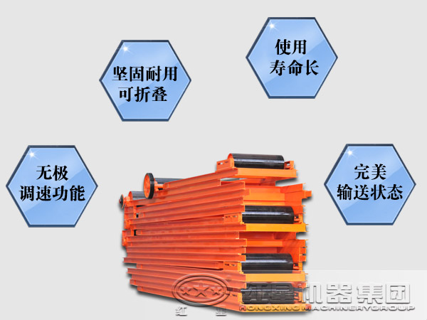 履帶式移動(dòng)破碎站皮帶輸送機(jī)性能優(yōu)勢(shì)