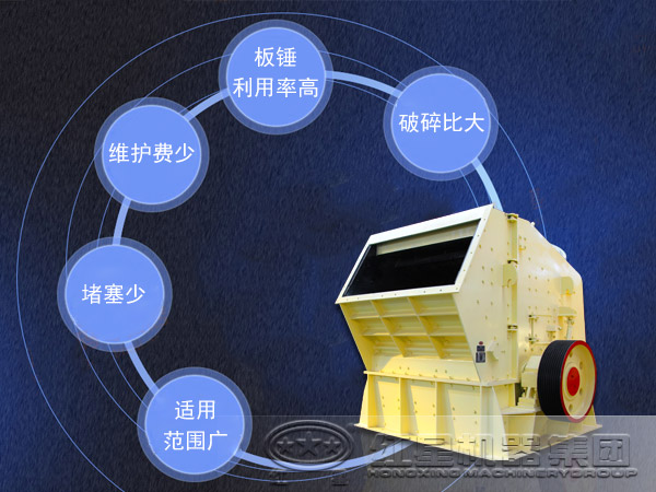反擊式破碎機(jī)的優(yōu)點(diǎn)