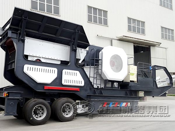 建筑垃圾移動破碎站