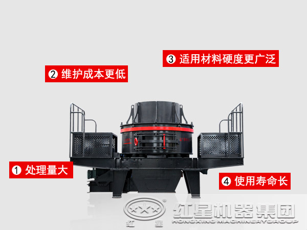 沖擊式破碎機破碎的優(yōu)勢