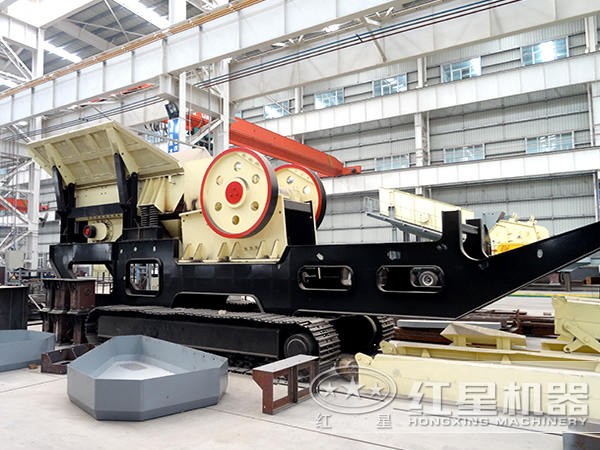 履帶式移動(dòng)破碎站