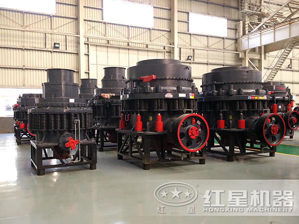 圓錐破碎機廠家生產(chǎn)車間