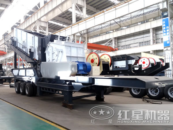 車載流動(dòng)碎石子機(jī)車間 車載流動(dòng)碎石子機(jī)車間