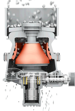 臺(tái)產(chǎn)100噸圓錐破碎機(jī)工作原理