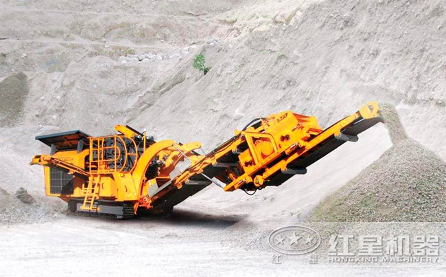 移動式環(huán)保機制砂設(shè)備加工現(xiàn)場