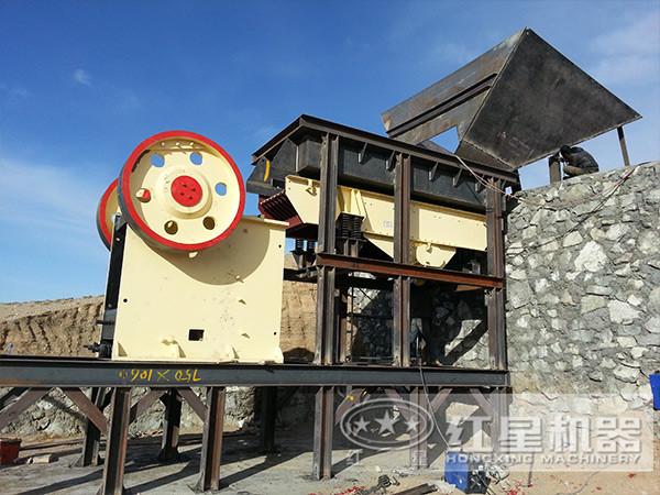 無塵石子生產(chǎn)線現(xiàn)場