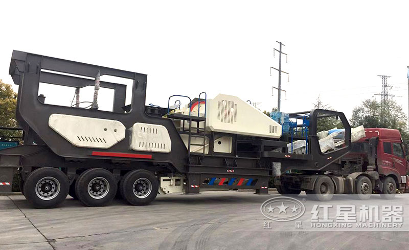移動顎破機發(fā)往山東煙臺