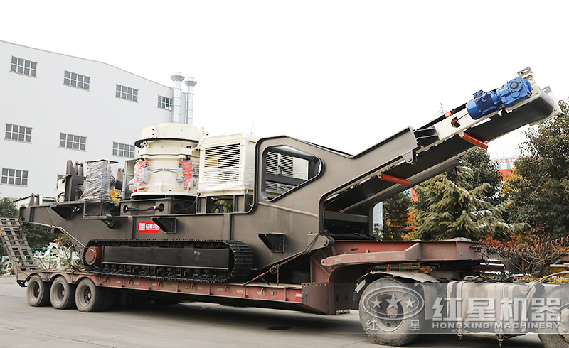 圓錐履帶式移動破碎站