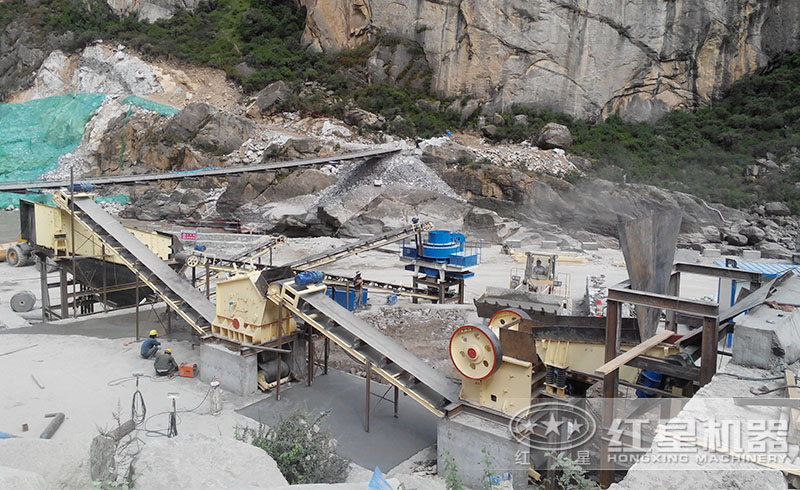 紅星砂石生產(chǎn)線