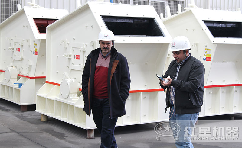 紅星反擊破客戶參觀現(xiàn)場