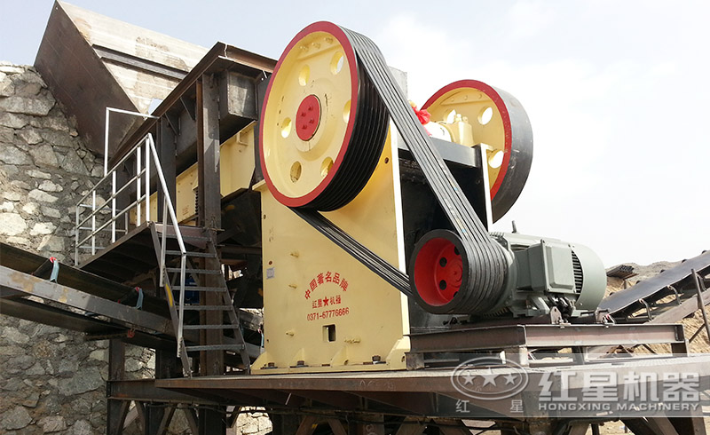 57顎破被廣泛使用于各大砂石生產線