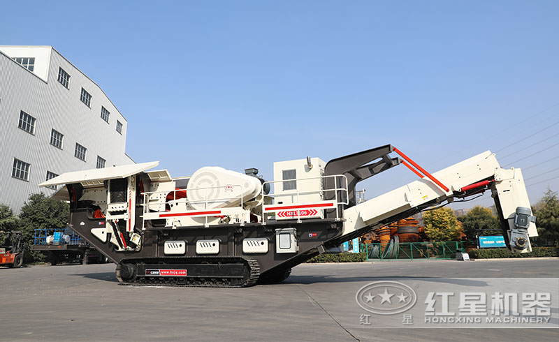 河南紅星履帶式移動69鄂破機液壓驅(qū)動，智能化程度高