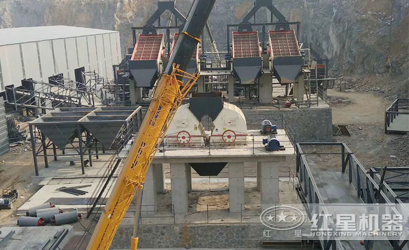 碎石現(xiàn)場配置合理、經(jīng)濟易用