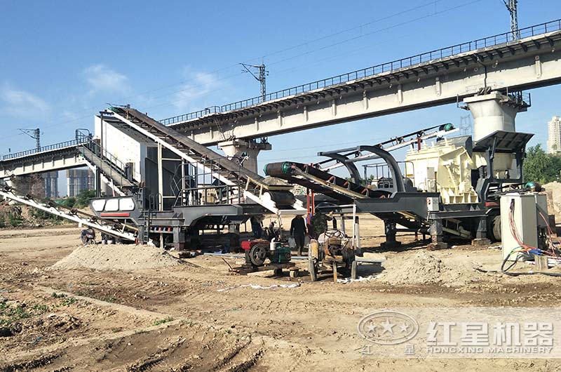 移動反擊式破碎機打出的石子品質(zhì)好