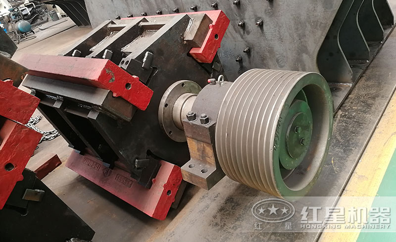 紅星破碎機生產車間——錘破機轉子