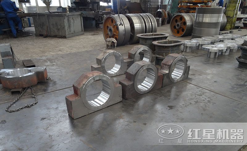 紅星顎式破碎機生產(chǎn)車間——顎破關(guān)鍵零部件