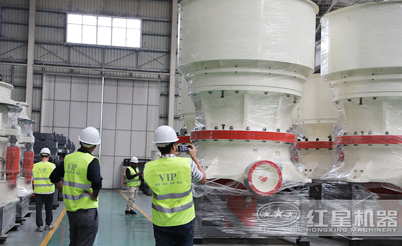 紅星圓錐式破石機破碎硬石好幫手