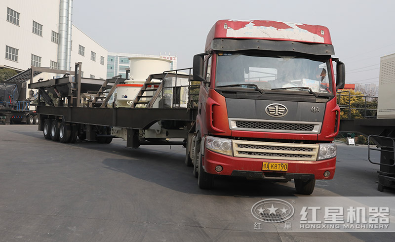 紅星移動打砂機火速發(fā)貨中