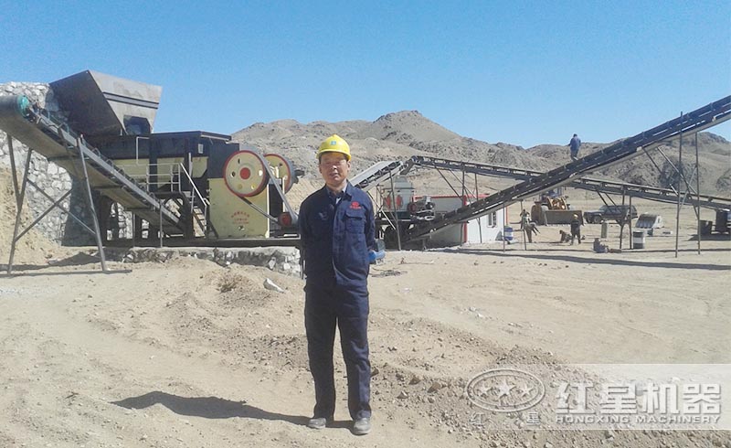 紅星工作人員到用戶現(xiàn)場進行技術指導