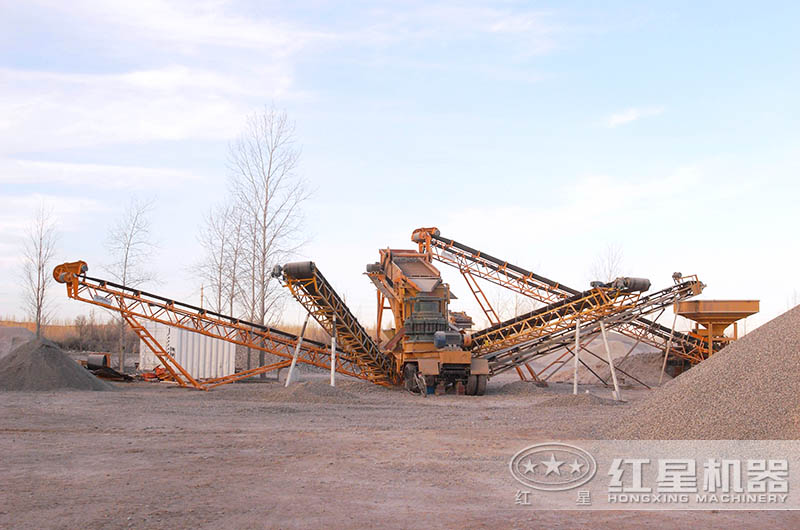 圓錐+制砂移動(dòng)破碎機(jī)