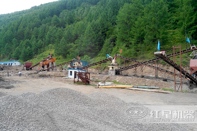 制砂現(xiàn)場(chǎng)