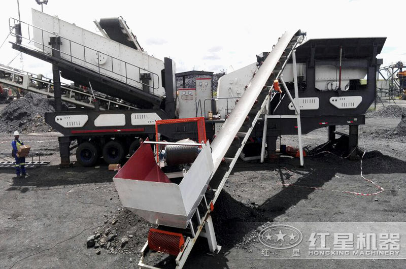 新型移動環(huán)保石料生產(chǎn)線