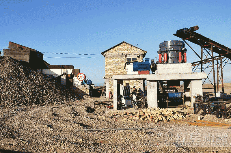 內蒙固用戶破碎生產現(xiàn)場