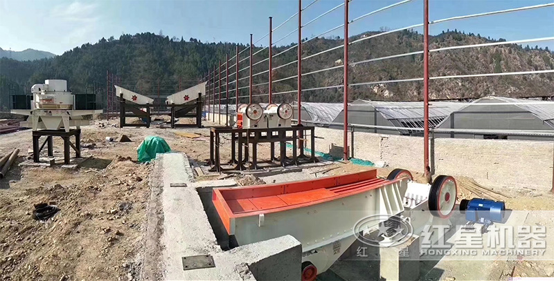 客戶新開辦的打砂機現場