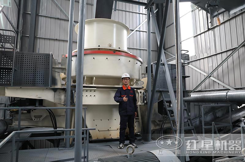 制砂機(jī)現(xiàn)場(chǎng)