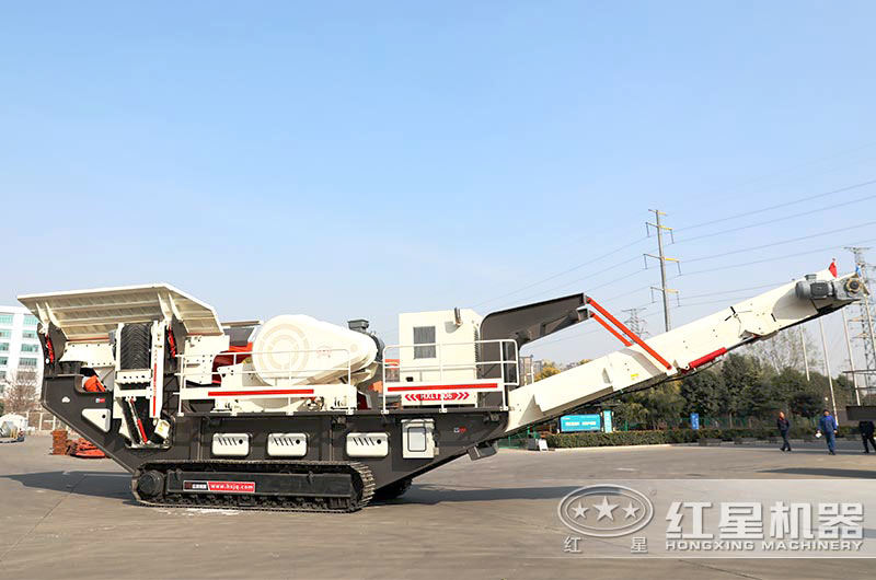 履帶式建筑垃圾破碎機(jī)