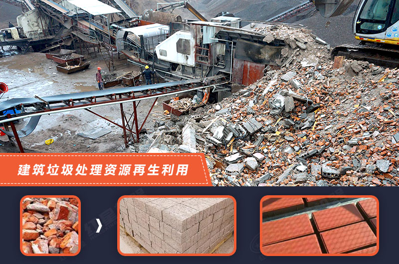 建筑垃圾移動(dòng)破碎站性能優(yōu)勢(shì)