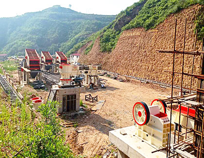 浙江杭州玄武巖破碎生產(chǎn)線-紅星機(jī)器