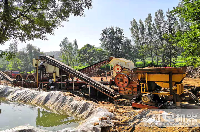 鄂式破碎機設備破碎生產線